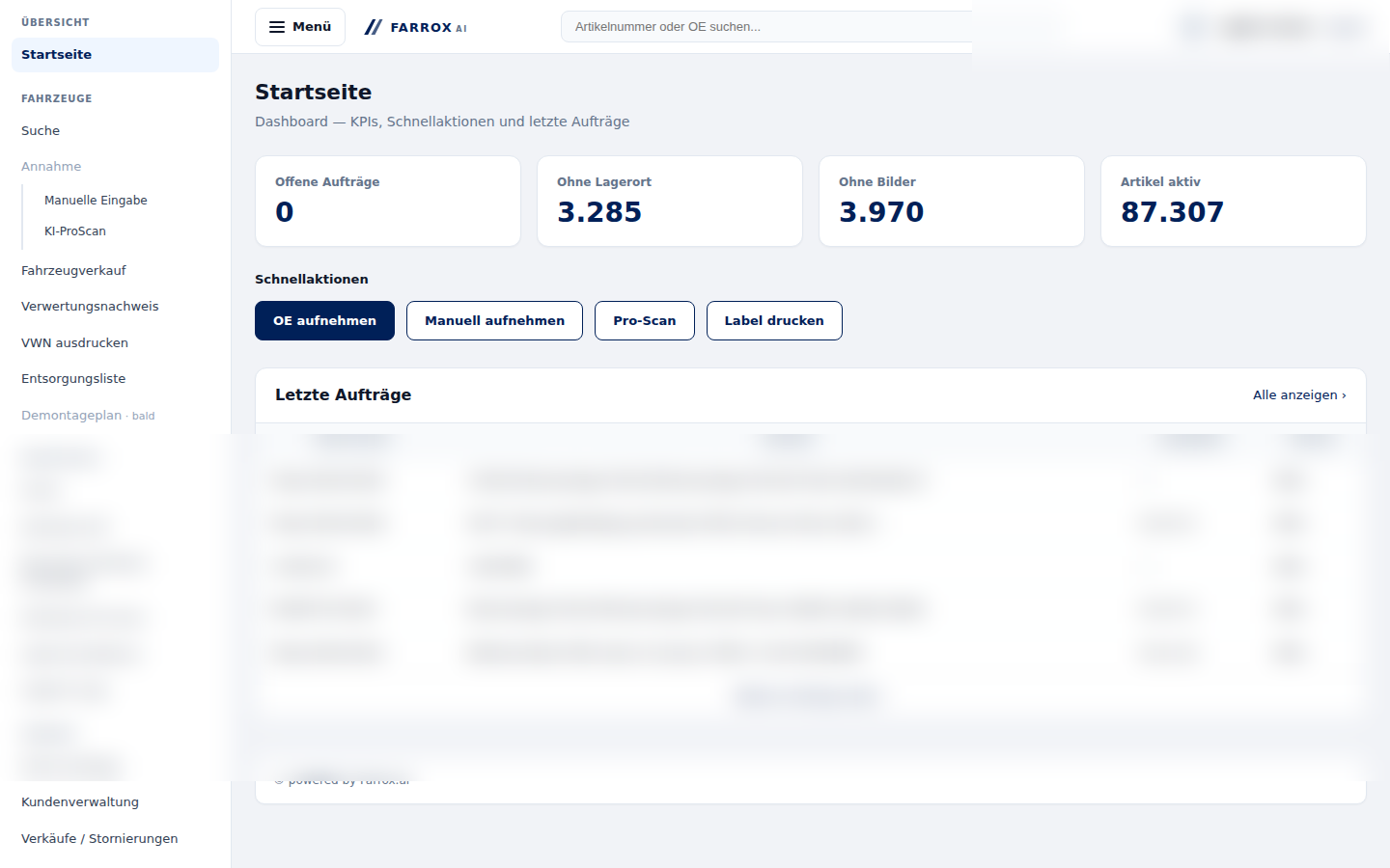 ERP Dashboard